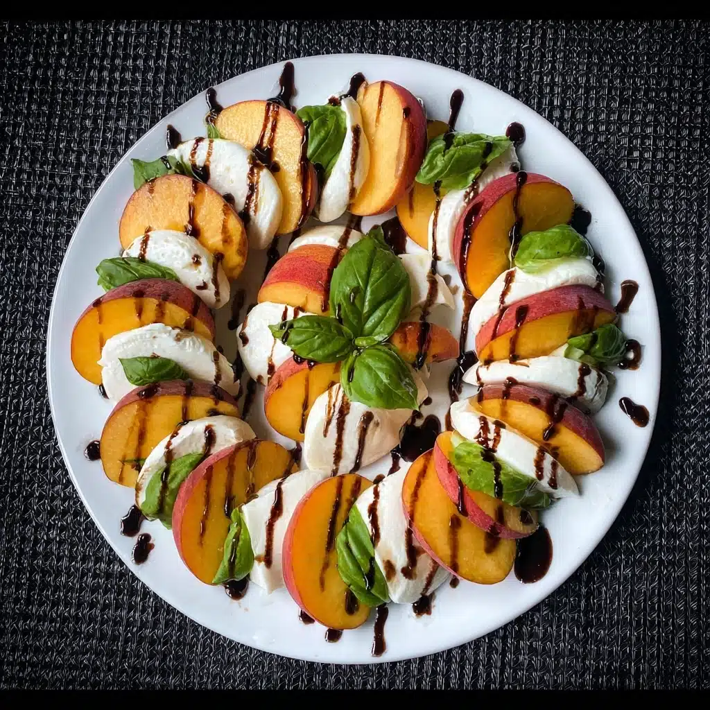 Peach Caprese Salad Recipe - Recipe Image