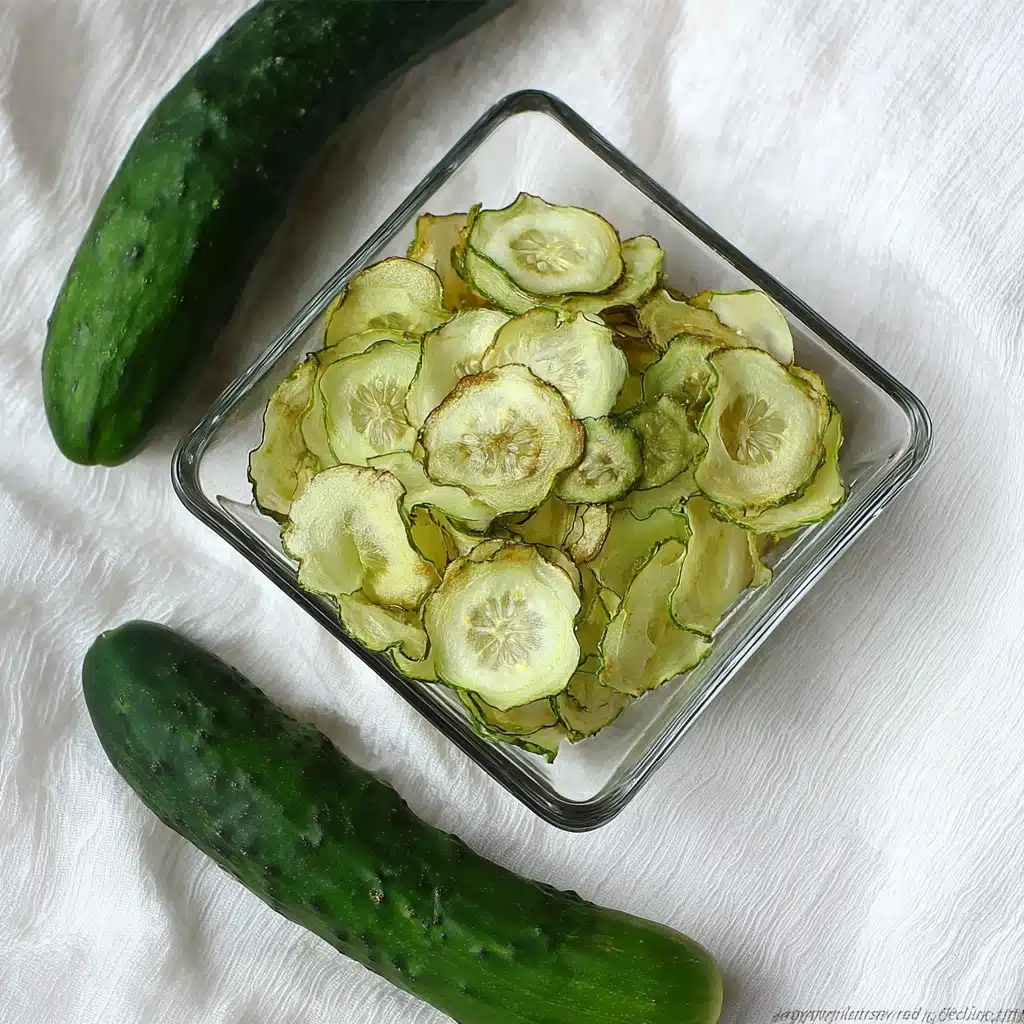 How To Make Cucumber Chips With Salt & Vinegar Recipe 4 How To Make Cucumber Chips With Salt & Vinegar Recipe - Recipe Image