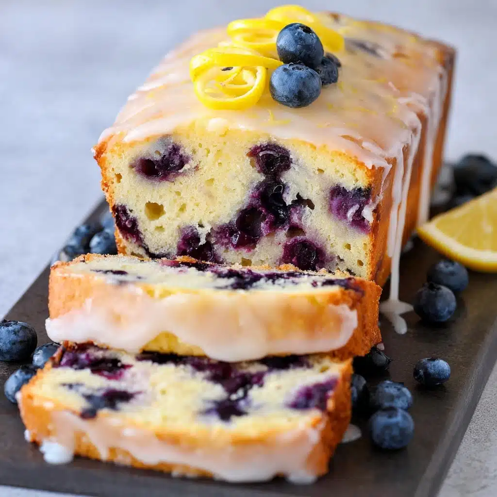 Lemon Blueberry Bread Recipe 5 Lemon Blueberry Bread Recipe - Recipe Image