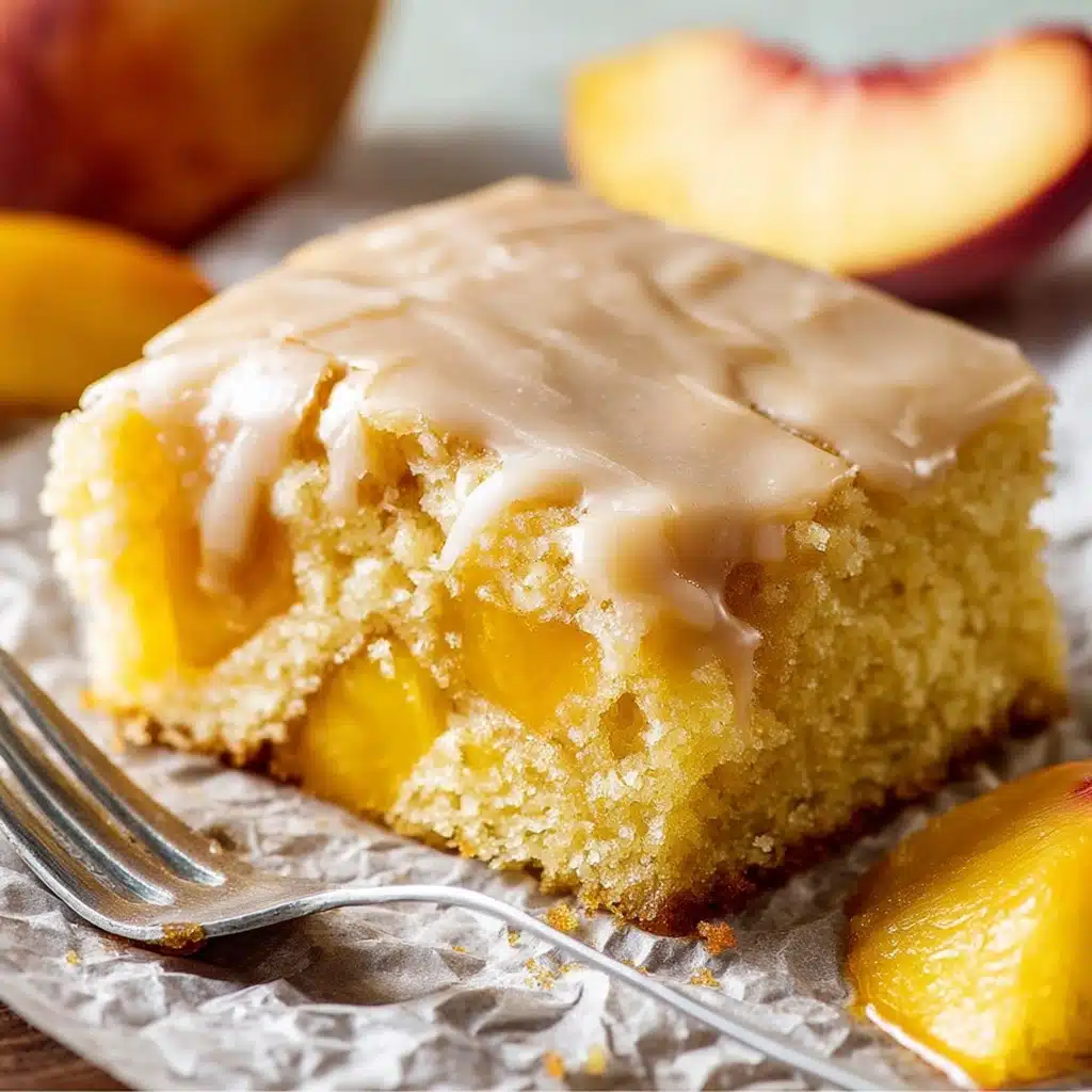 Brown Sugar Peach Cake Recipe 4 Brown Sugar Peach Cake Recipe - Recipe Image
