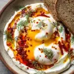 Turkish Eggs (Cilbir) Recipe 6 Turkish Eggs (Cilbir) Recipe