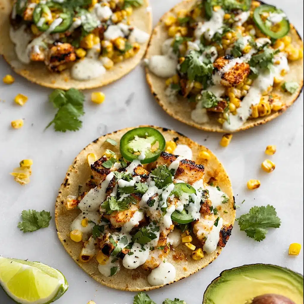 Crazy Good Street Corn Chicken Tacos Recipe 5 Crazy Good Street Corn Chicken Tacos Recipe - Recipe Image