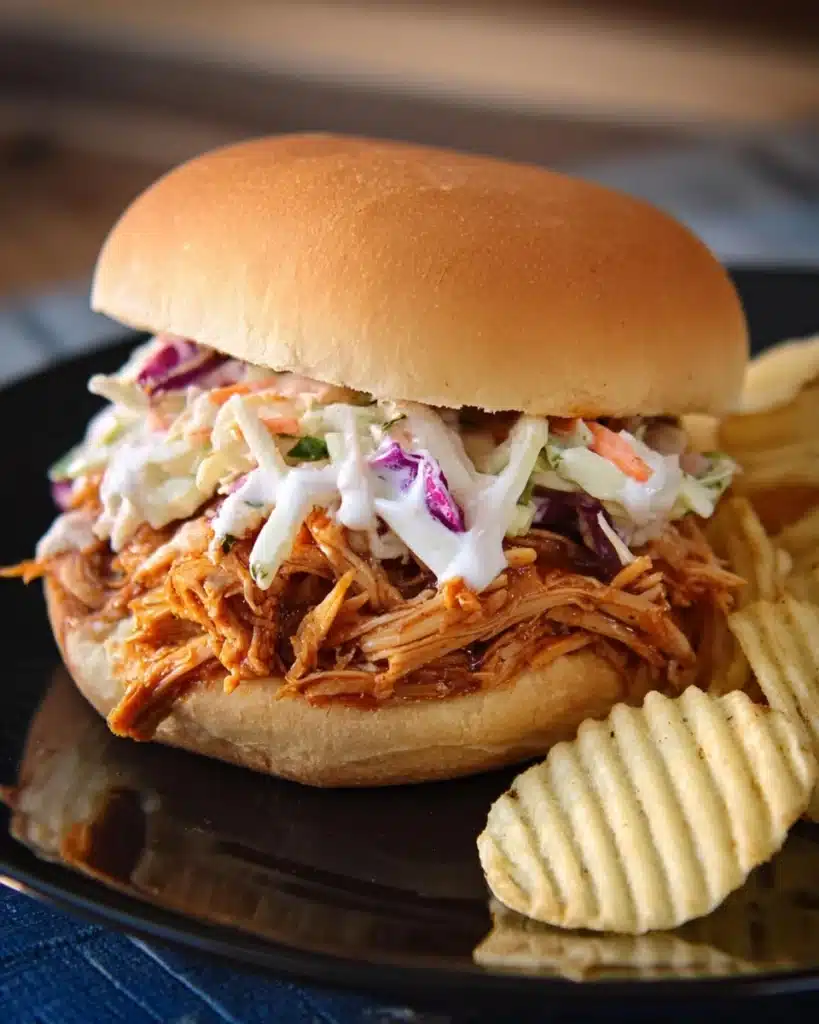 Crock Pot Pineapple Chicken Sandwiches Recipe