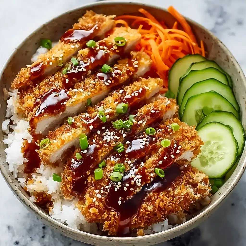 Japanese Katsu Bowls with Tonkatsu Sauce Recipe 5 Japanese Katsu Bowls with Tonkatsu Sauce Recipe - Recipe Image