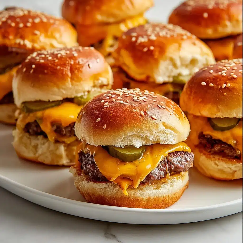 Cheeseburger Sliders Recipe 5 Cheeseburger Sliders Recipe - Recipe Image