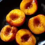 Pan Fried Peaches Recipe 6 Pan fried peaches Recipe