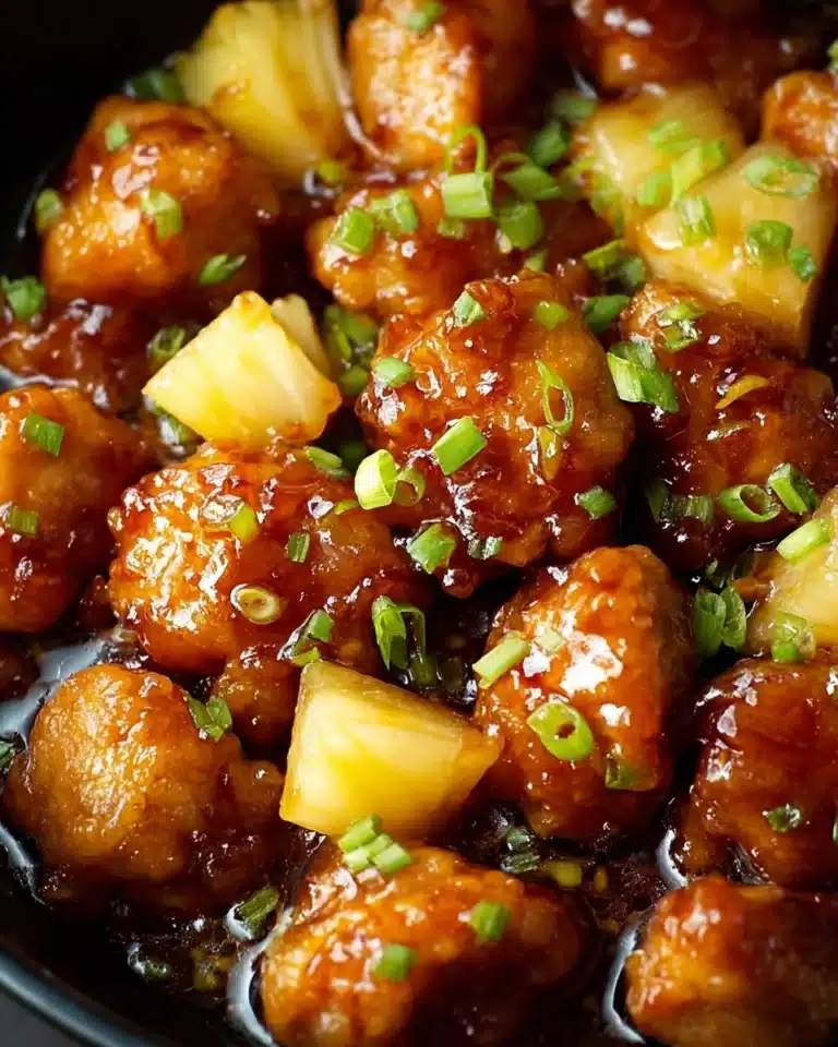 brown sugar pineapple chicken Recipe