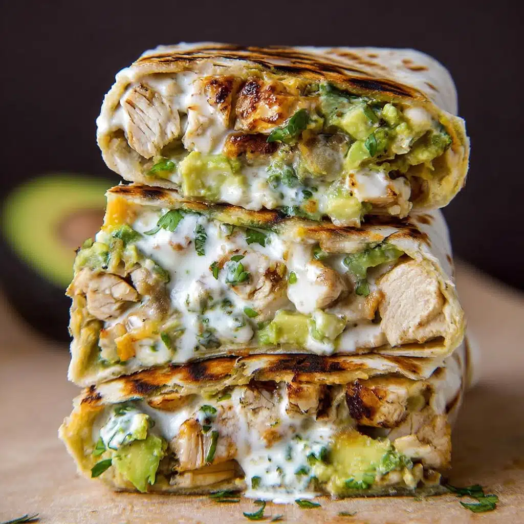 Chicken and Avocado Burritos Recipe - Recipe Image