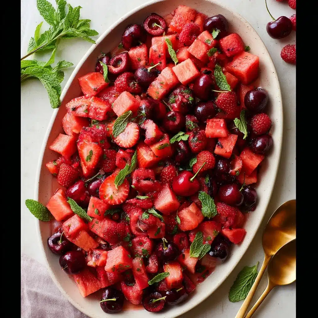 Red Fruit Salad Recipe - Recipe Image