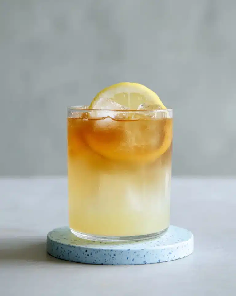 Lemon Vanilla Black Tea Iced Tea Recipe