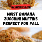 Banana Zucchini Muffins Recipe