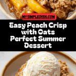 Peach Crisp Recipe
