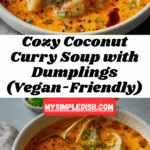 Coconut Curry Soup with Dumplings Recipe