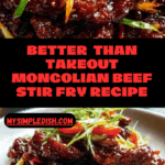 Mongolian Beef Recipe