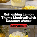 Lemon Thyme Mocktail Recipe