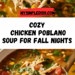 Chicken Poblano Soup Recipe