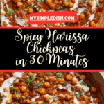 Harissa Chickpeas Recipe