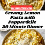 Lemon Pasta Recipe