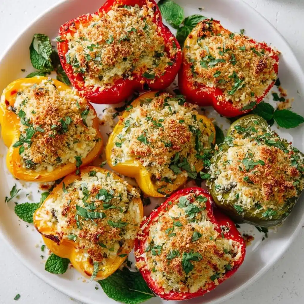 Tasty Mushroom and Ricotta Stuffed Zucchini Boats Recipe - Recipe Image