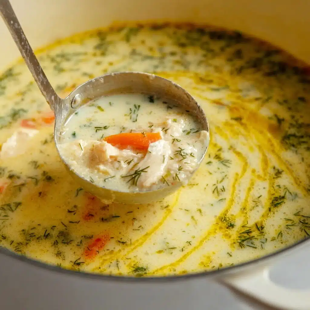 Lemon Chicken Orzo Soup 5 Delicious Recipe - Recipe Image