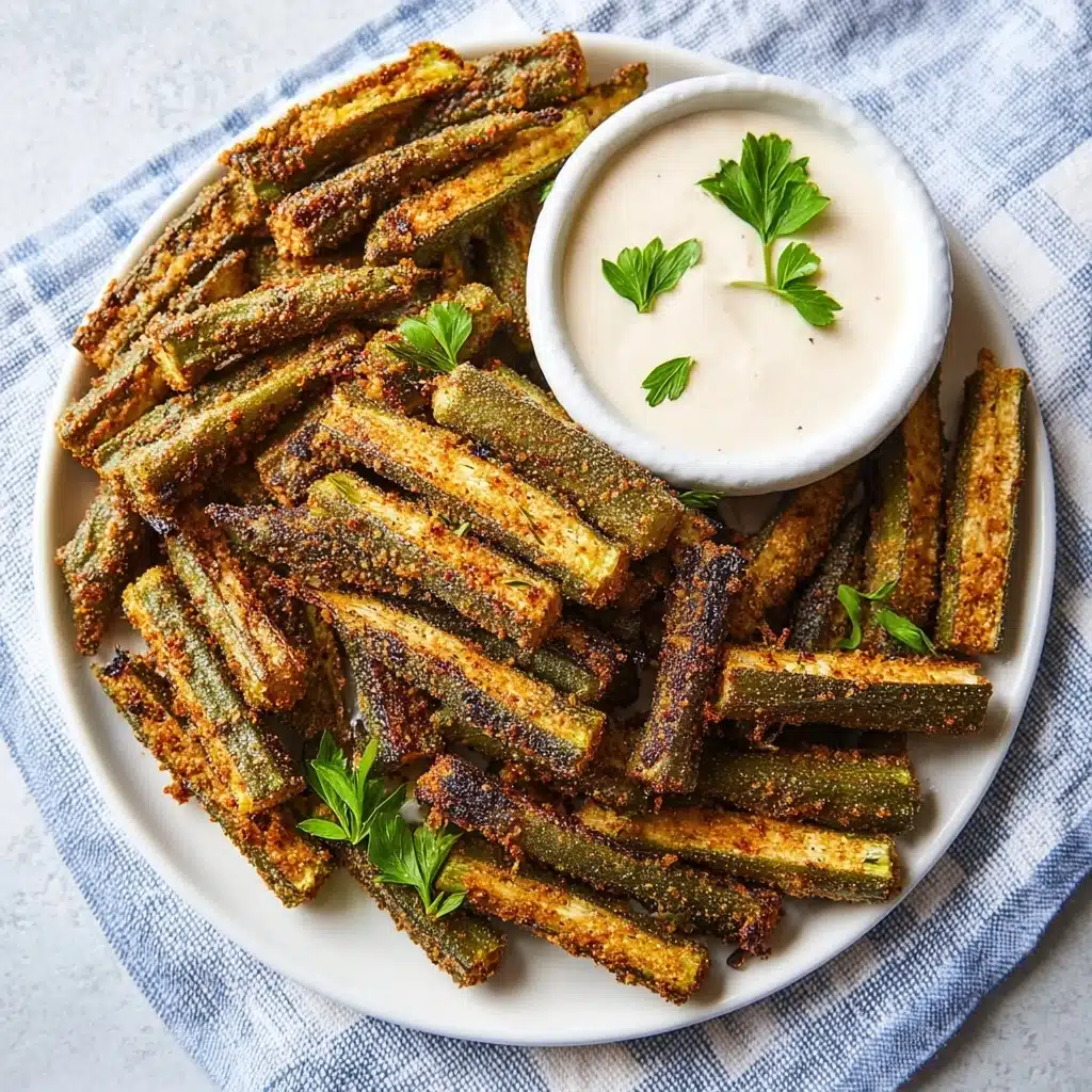 Air Fryer Crispy Okra Recipe - Recipe Image