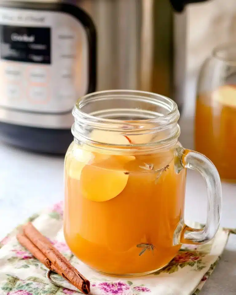 Slow Cooker Pear Cider Recipe