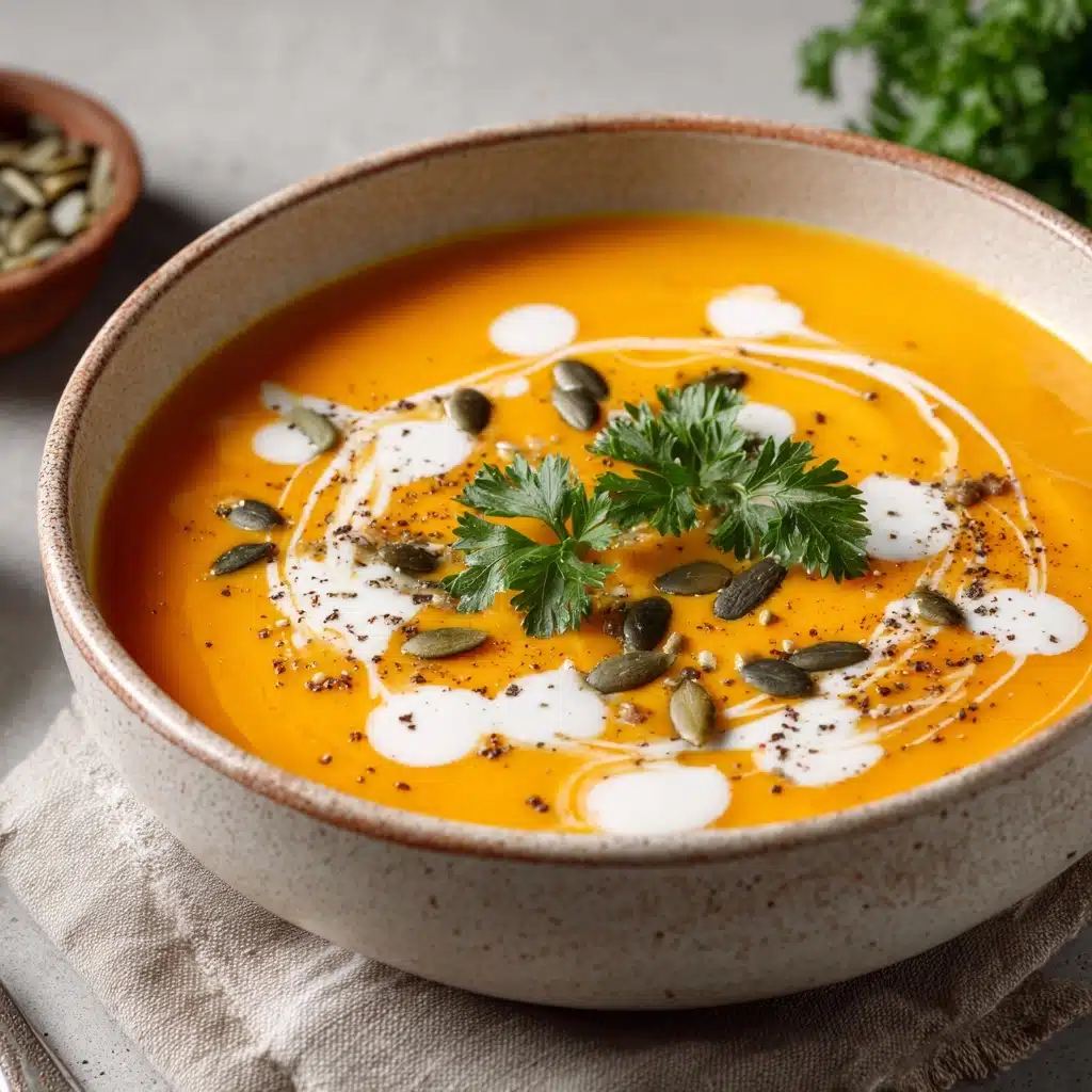 Roasted Pumpkin Soup Recipe - Recipe Image