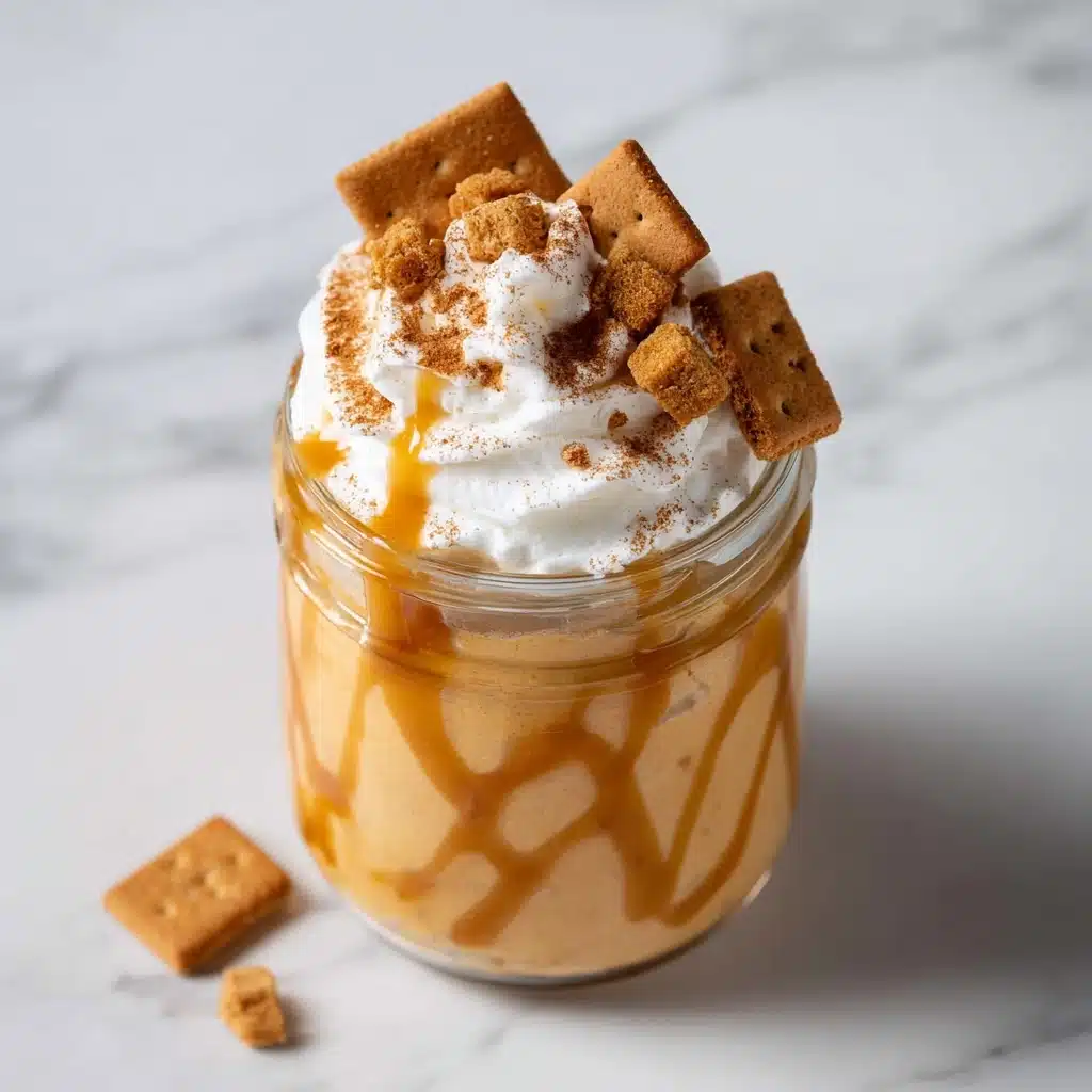 Pumpkin Cheesecake Overnight Oats Recipe - Recipe Image