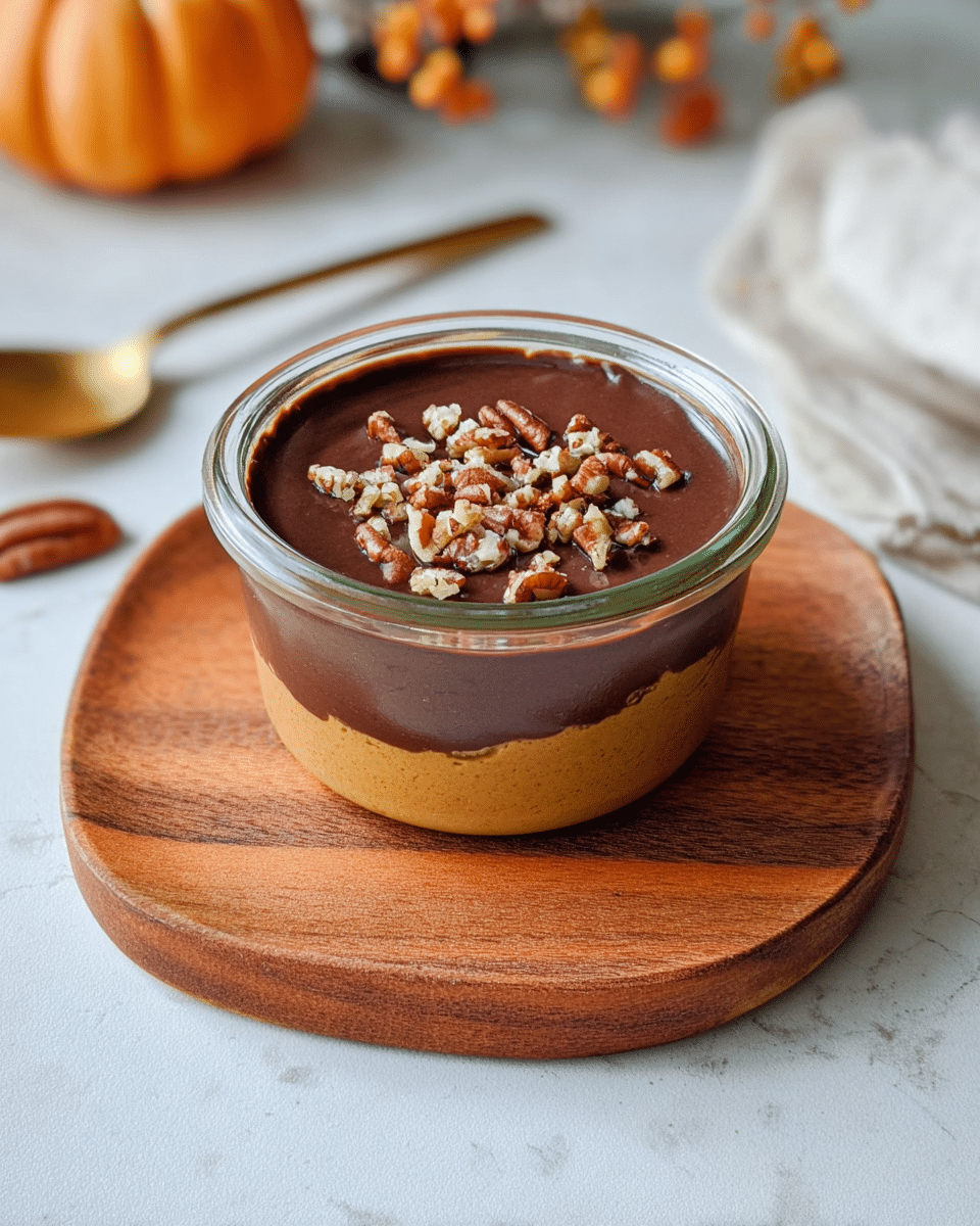Pumpkin Magic Shell Yogurt Cup (Viral Recipe) Recipe