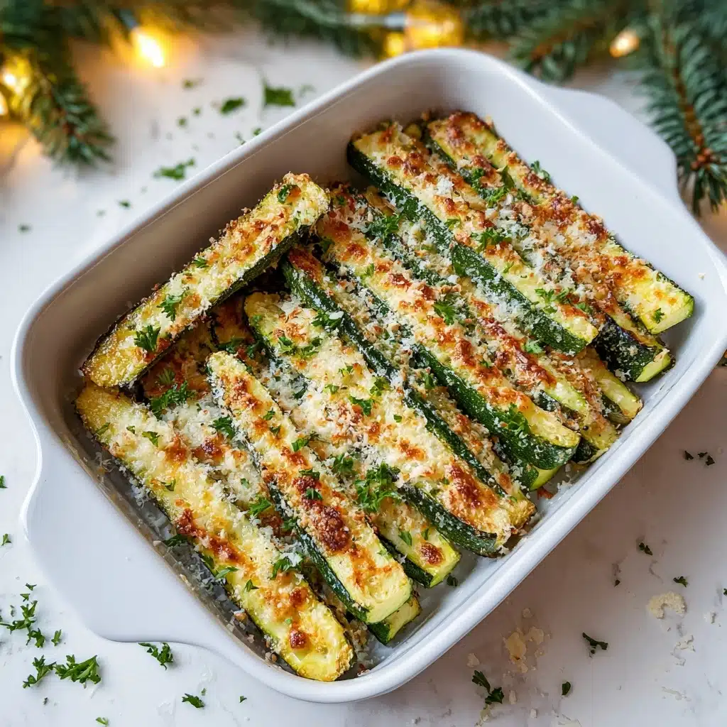 Baked Parmesan Zucchini Recipe - Recipe Image