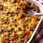 Keto Cheeseburger Casserole Recipe