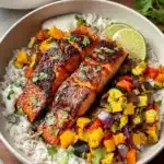 Chili Lime Salmon Bowls Recipe