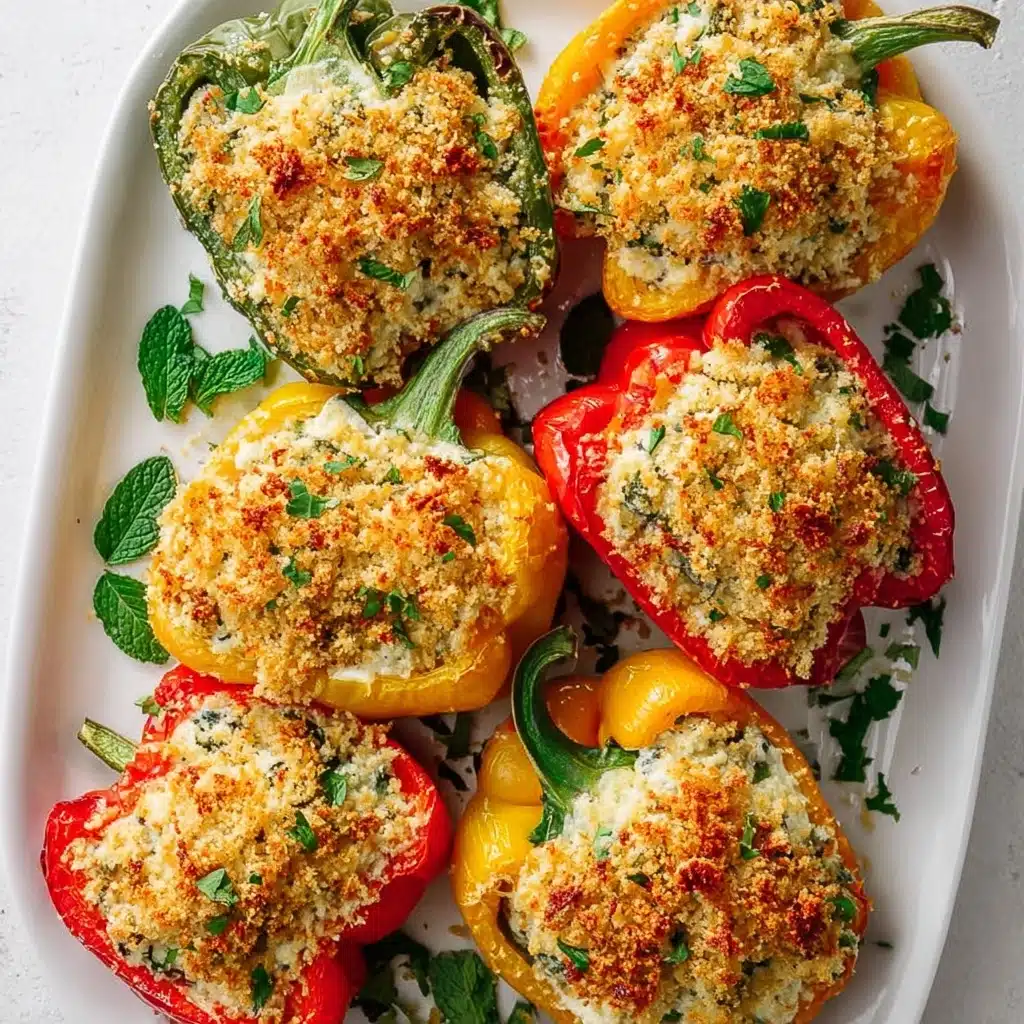 Tasty Mushroom and Ricotta Stuffed Zucchini Boats Recipe - Recipe Image