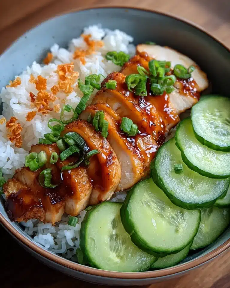 Sticky Honey Gochujang Chicken (Air Fried or Baked) Recipe