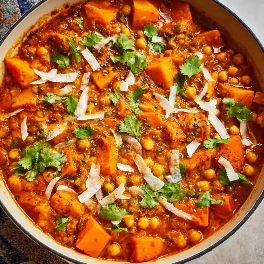 Pumpkin Curry with Chickpeas and Coconut Recipe - Recipe Image