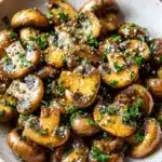 Garlic Butter Mushrooms Recipe