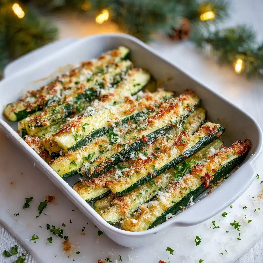 Baked Parmesan Zucchini Recipe - Recipe Image