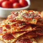 Keto Pizza Chips: Discover a Delicious Low-Carb Snack! Recipe