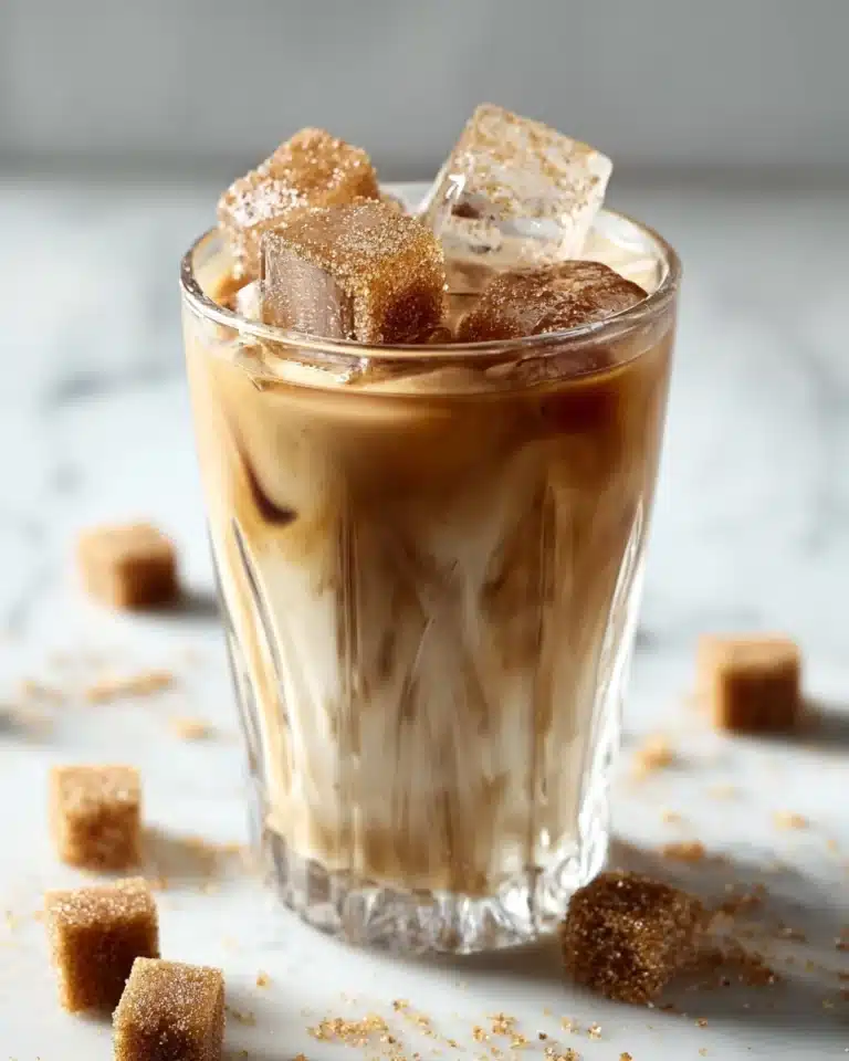 Brown Sugar Vanilla Iced Coffee Recipe