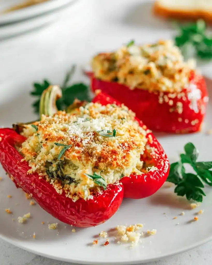 Tasty Mushroom and Ricotta Stuffed Zucchini Boats Recipe