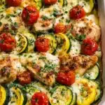 Mediterranean Chicken Zucchini Bake 6 Serves 4 Recipe