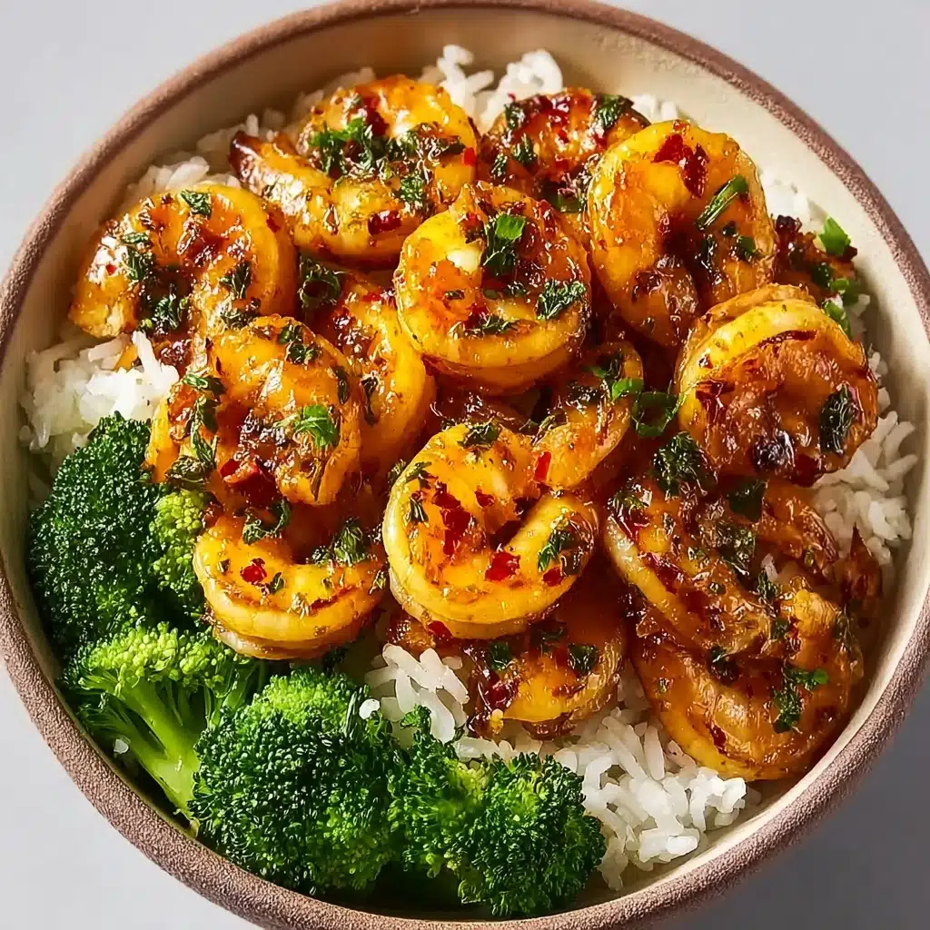 Honey Garlic Shrimp Bowls Recipe 3 Honey Garlic Shrimp Bowls Recipe - Recipe Image
