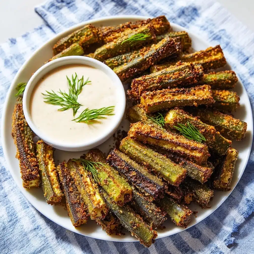 Air Fryer Crispy Okra Recipe - Recipe Image