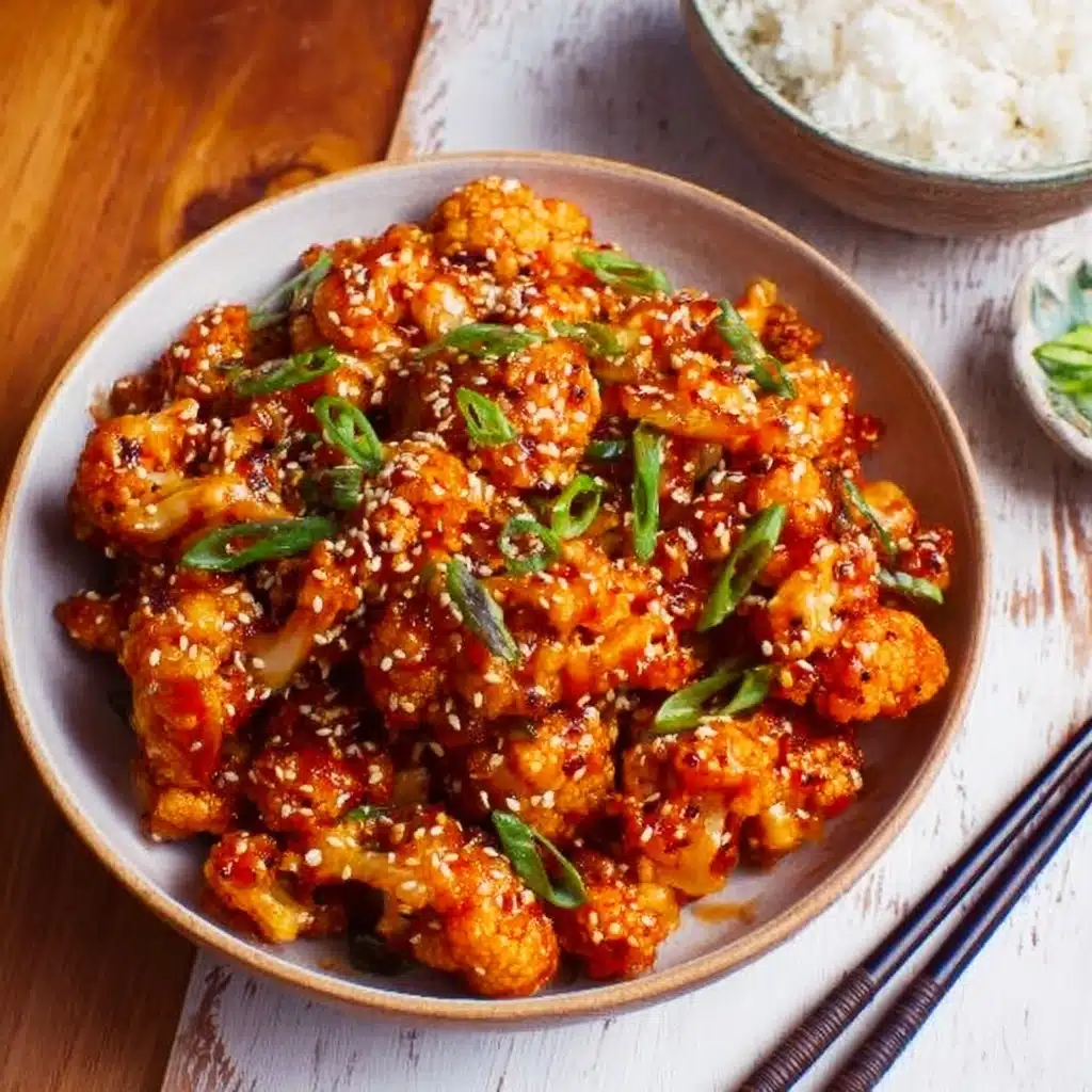 Sticky Sesame Cauliflower Recipe - Recipe Image