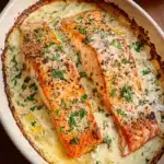 Baked Boursin Salmon Recipe