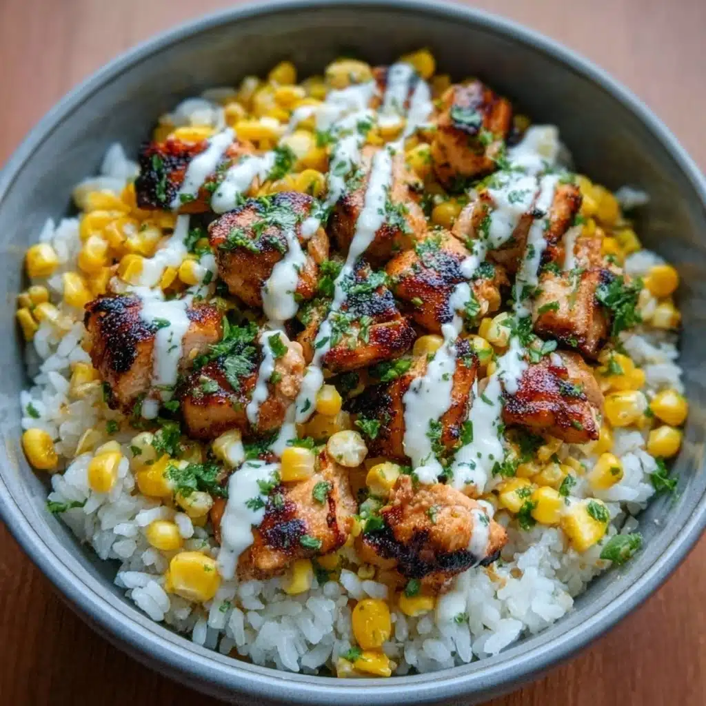 Delicious Street Corn Chicken Rice Bowl Recipe 5 Delicious Street Corn Chicken Rice Bowl Recipe - Recipe Image