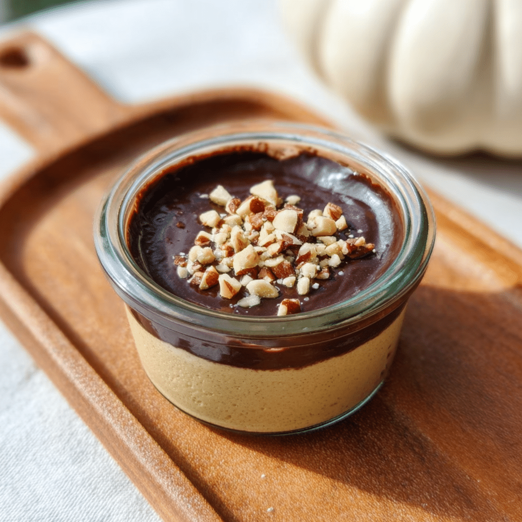 Pumpkin Magic Shell Yogurt Cup (Viral Recipe) Recipe - Recipe Image