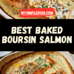 Baked Boursin Salmon Recipe