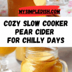 Slow Cooker Pear Cider Recipe