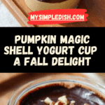 Pumpkin Magic Shell Yogurt Cup (Viral Recipe) Recipe